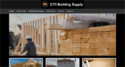 Desktop Screenshot of ctibuildingsupply.com