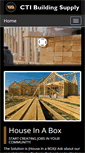 Mobile Screenshot of ctibuildingsupply.com