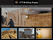 Tablet Screenshot of ctibuildingsupply.com